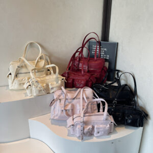 OEM Custom Multi-Pocket Leather Handbags