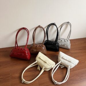 OEM Custom PU Leather Bow Handbags