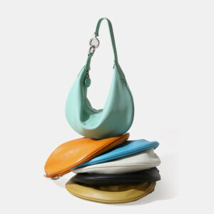 women hobo shoulder bag with minimalist curved design OEM ODM wholesale